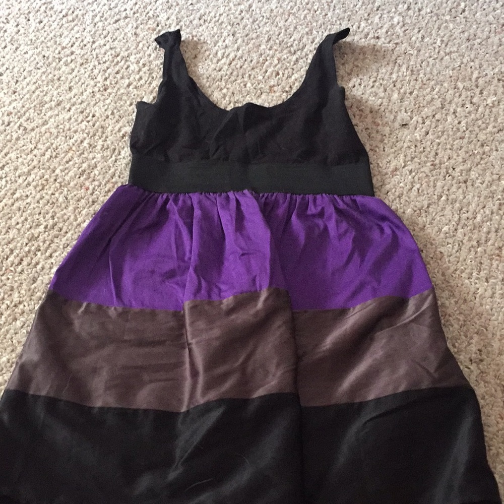Purple and Black Jumper